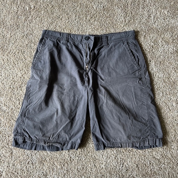 Columbia Mens 32W Gray Khaki Hiking Shorts - Picture 1 of 6